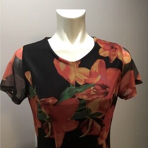 Colourful MIDI dress